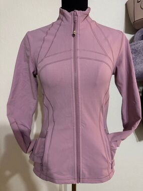 lululemon athletica Dusty Rose Full-Zip Running Jacket